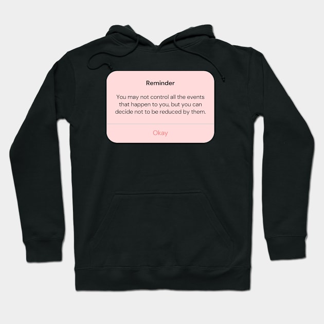 Reminder Hoodie by Feminist Vibes